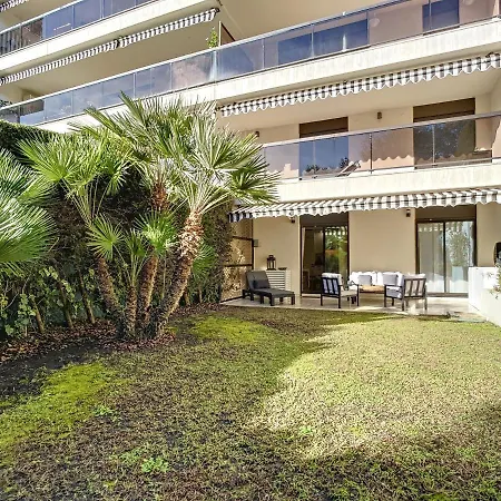 Pam0 - 2 Pieces Avec Terrasse Et Jardin Plein Sud * Cannes