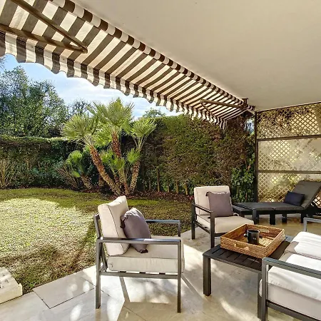 Pam0 - 2 Pieces Avec Terrasse Et Jardin Plein Sud Cannes
